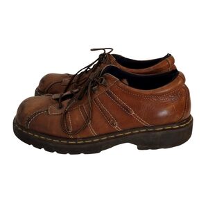 Vintage Dr. Doc Martens 11306 Chunky Leather Oxford Shoes Mens Size 13 Brown